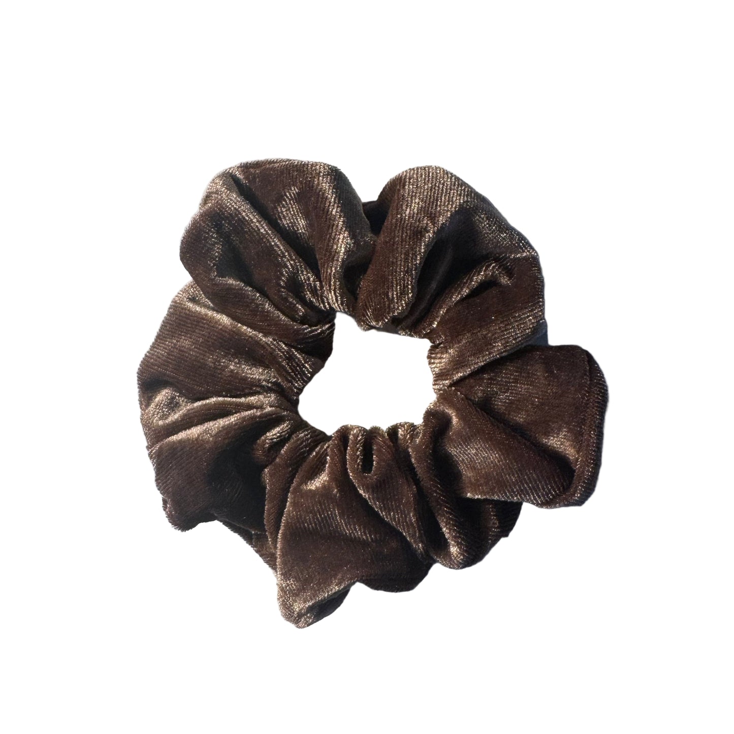 Natural Color Velvet Hair Scrunchies