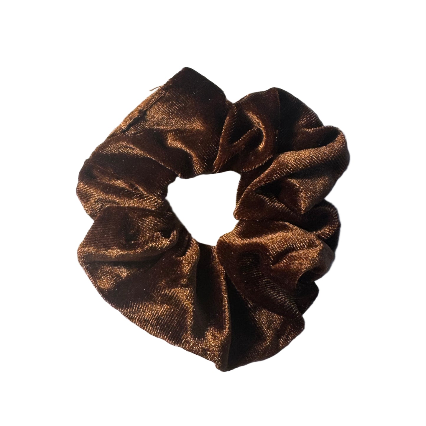 Natural Color Velvet Hair Scrunchies