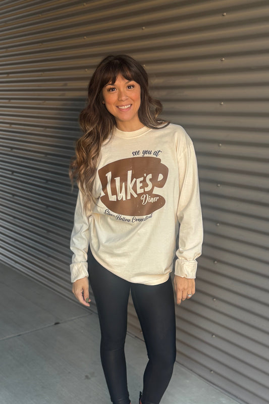 Luke’s Diner Long Sleeve – Ivory