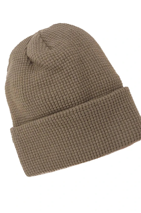 Soft Ribbed Knit Beanies Hat